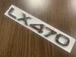 Nembo ya Chrome ya Lexus LX470 (Kifuniko cha Nyuma) - 3