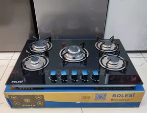 Bolesi 90cm Hob ya Jiko ya Gesi 5 ya Kuunganishwa