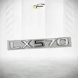 Nembo ya Nembo ya Mfumo wa LX570 wa Chrome Plated 3D - 2