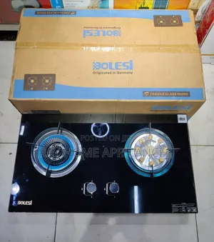 Bolesi Hob ya Kujengea ya Milango 2 ya Wima yenye Wok Burner
