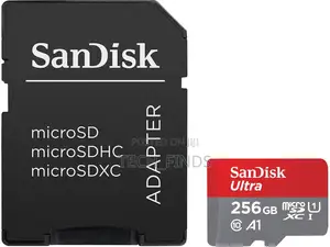 SanDisk MicroSD UHS-I 256GB (240MB/s R, 160MB/s W)