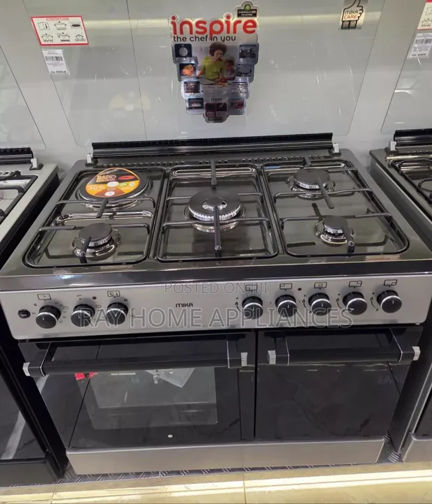 Mika Cooker 60cmx90cm na Oven ya Umeme - Model MST9041WEG4SB - 1