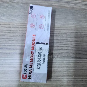 HIXA 32GB PC4 3200MHz DDR4 RAM ya Laptop