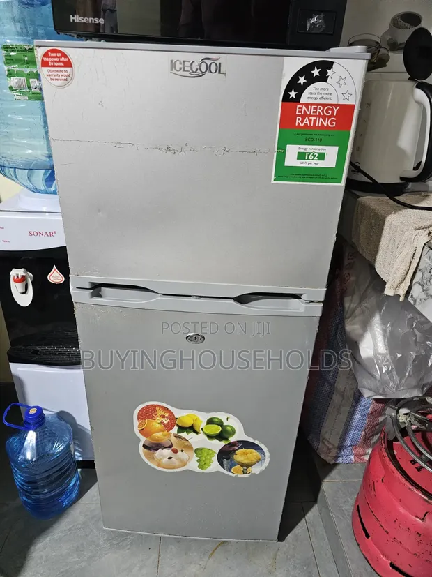 Icecool Fridge Milango Miwili 125L - 1