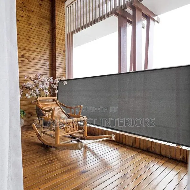 Kifuniko cha Balcony cha Canvas - 1m x 5m - 1