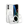 Kesi ya iPhone 17 Magsafe Nyeupe ya Uwazi - 1