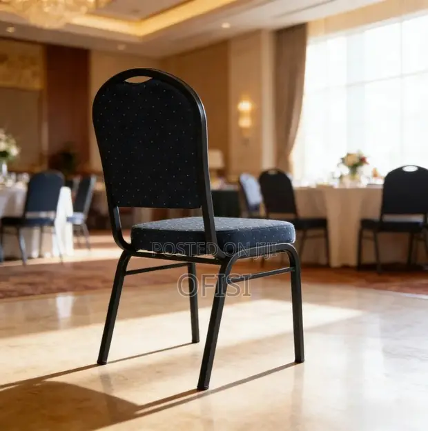 Stackable Conference Chair - Black - 1
