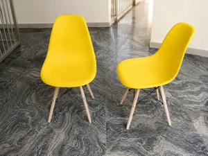 Viti vya Eames Style vya Kujipumzisha na Ottoman