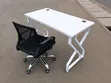 Boss Office Products Meza ya Ofisi na Msingi wa Metali - 2