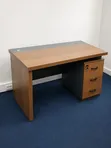 Boss Office Products Executive Desk 120cm - 1