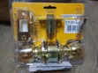 Yale Cylindrical Knobset - Polished Brass - 1