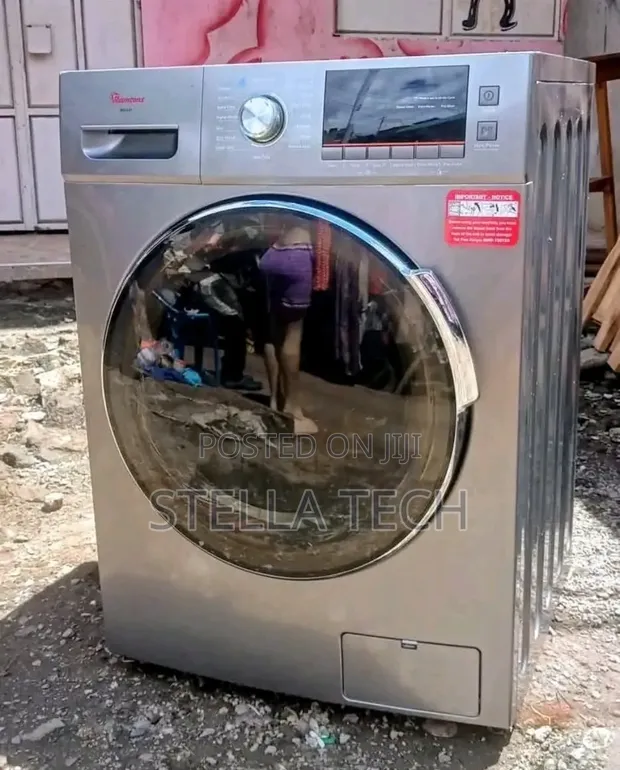 Ramtons 10/6kg Front Load Fully Automatic Washer Dryer - RW/217 - 1