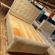 Beige 5x6 Bed with Mattress & Free Delivery - 1