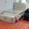 Cream 5x6 Bed with Storage - 2