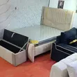 Cream 5x6 Bed with Storage - 3