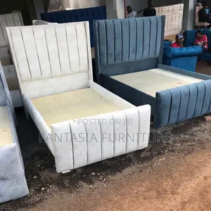 Brand New 3x6 Foot Ivory Bed with Mattress