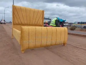 Vandor Yellow Bed 5x6ft