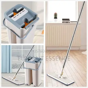 Magic Mop and Bucket with Extra Cloth