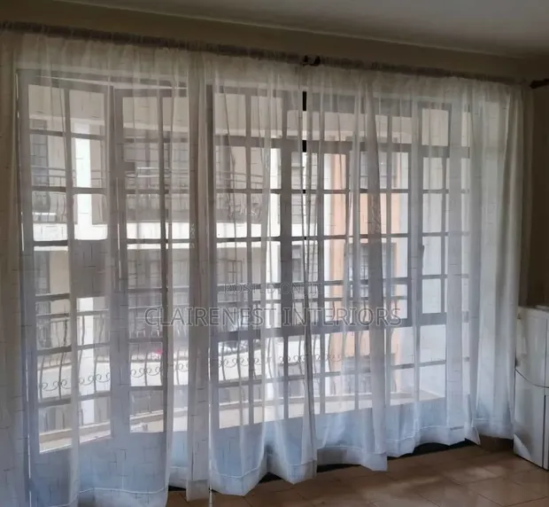 Sheers Nyeupe za Dirisha Mpya Kabisa - 1