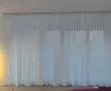 Home Interiors Sheer Curtains Nyeupe Maziwa (Kwa Mita) - 1