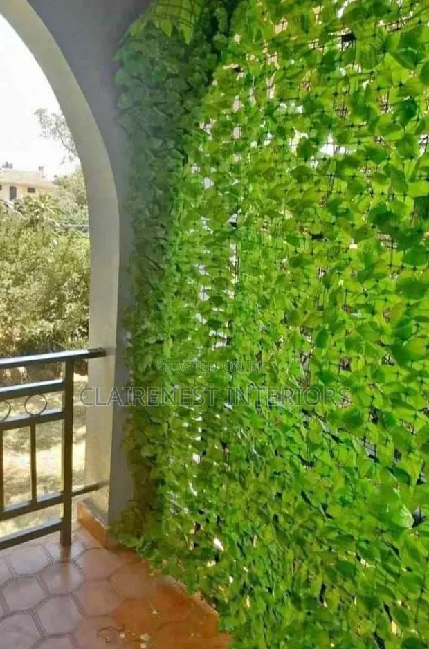 Fensi ya Kijani bandia ya Kuficha Balcony - 1