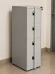 Kabati la Ofisi la Chuma lenye Droo 4 na Kifungio - 3