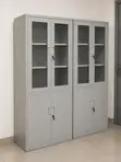 Kabati la Ofisi la Chuma na Milango ya Kioo - 2