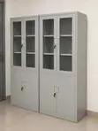 Kabati la Ofisi la Chuma na Milango ya Kioo - 3