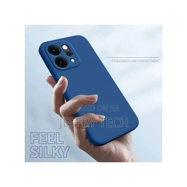 Oppo Reno 14 Kifuniko cha Nyuma cha Silicone - Bluu - 1