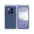 Kifuniko cha Nyuma cha Bluu cha Silicone kwa Redmi Note 14 Pro Plus 5G - 1