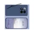Kifuniko cha Nyuma cha Bluu cha Silicone kwa Redmi Note 14 Pro Plus 5G - 2