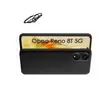 Kifaa cha Mgongo cha Silicon kwa Oppo Reno 8t 5g - Nyeusi - 2