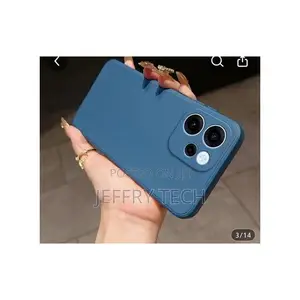 Oppo Reno 15f Silicon Back Case - Bluu