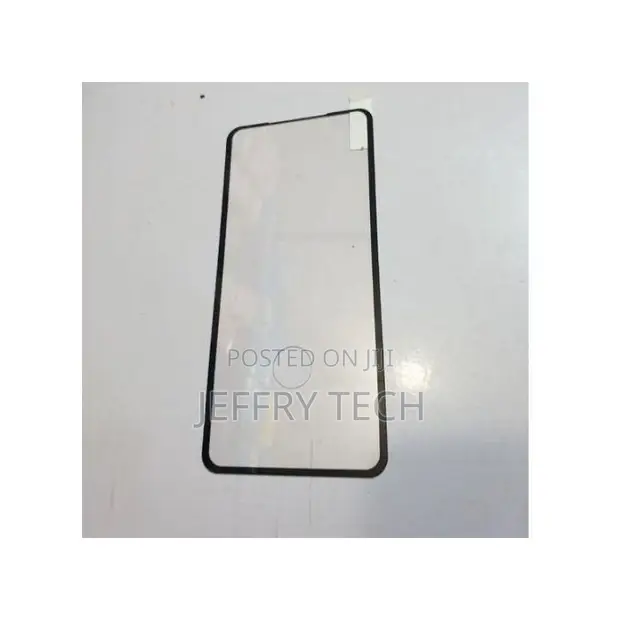 Samsung S21 Plus Full Glue Screen Protector - Nyeusi - 1