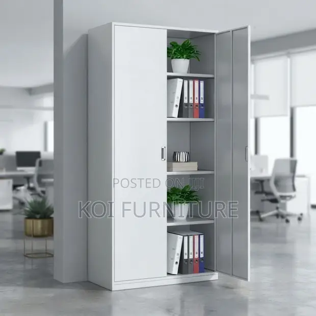 Two-Door Office Document Storage Cabinet - 1
