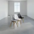 Eames Style Dining Chairs (Set of 4) - Brown - 1