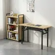 Sturdy Foldable Wooden Home Office Table - 3