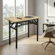 Sturdy Foldable Wooden Home Office Table - 4