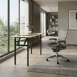 Sturdy Foldable Wooden Home Office Table - 5