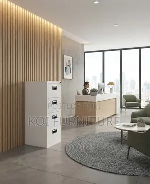 Four Drawer Steel Home Office Cabinet