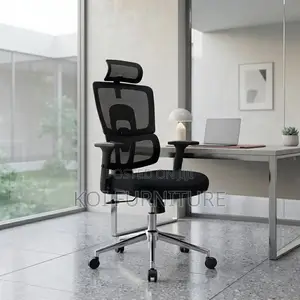 Orthopedic Mesh Office Chair - Black