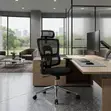 Orthopedic Mesh Office Chair - Black - 4
