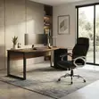 Leather High Backrest Office Chairs - 4