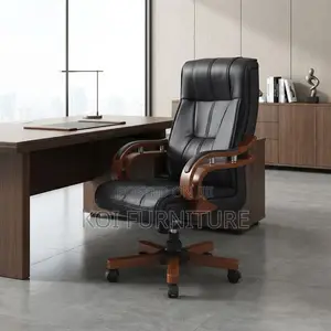 Executive Leather High Back Office Chair