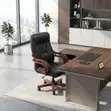 Executive Leather High Back Office Chair - 4