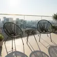 Brand New 2-Seater Round Outdoor Balcony Dining Set - 1