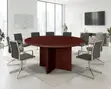 Customized Round Boardroom Table - 2
