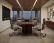 Customized Round Boardroom Table - 3
