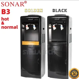 Sonar B3 Nyeusi ya Kusimama Maji Dispenser