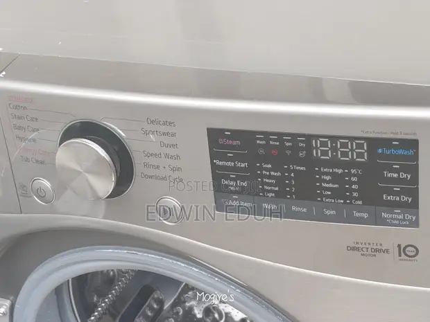 LG 15kg/8kg Fully Automatic Washer & Dryer Combo (Used < 6 Months) - 1